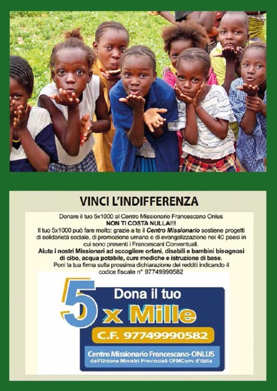 5x1000 Gennaio 2020